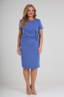 Платье 1462/ голубой Мода-Версаль