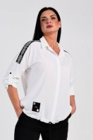  Туника 6333/белый Элит Мода