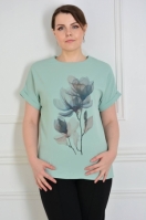  Туника 6221 мята Элит Мода