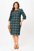 Платье 432/зеленый Леди стиль классик
