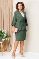 Костюм 1428/зеленый Волна