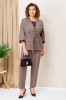 Костюм 1399/шоколад Волна 